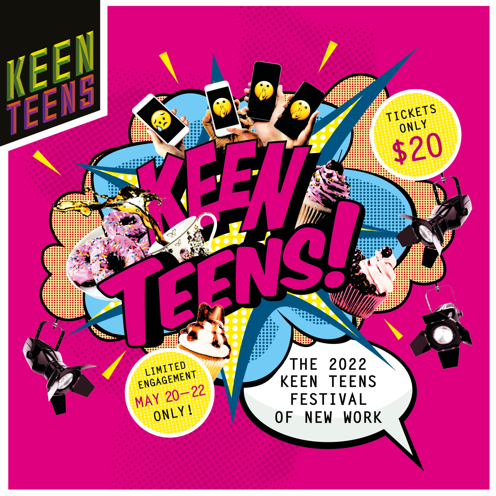 Keen Teens Festival Of New Work 2022 - Building For The Arts